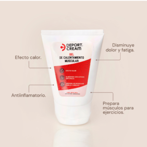GEL DE CALENTAMIENTO MUSCULAR
